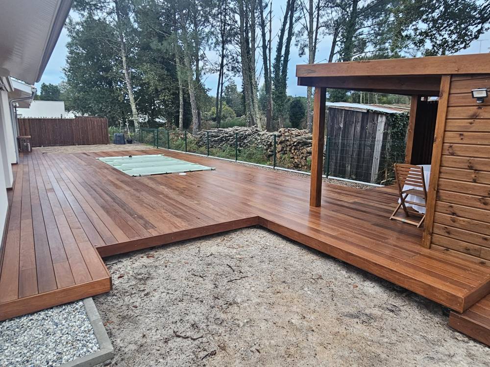 Terrasse bois exotique camaru et abri de jardin (2)